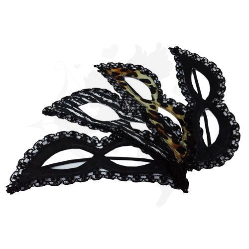 Antifaz de distintos colores abierto