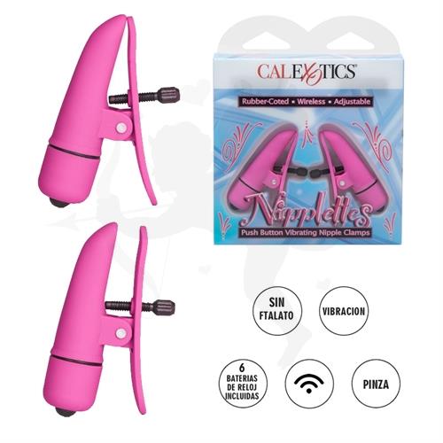 Nipplettes prenza de pezones con vibracion